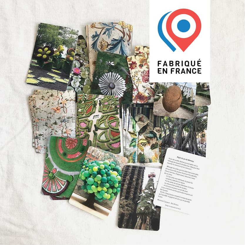 JEU - Memory photographique JARDINS