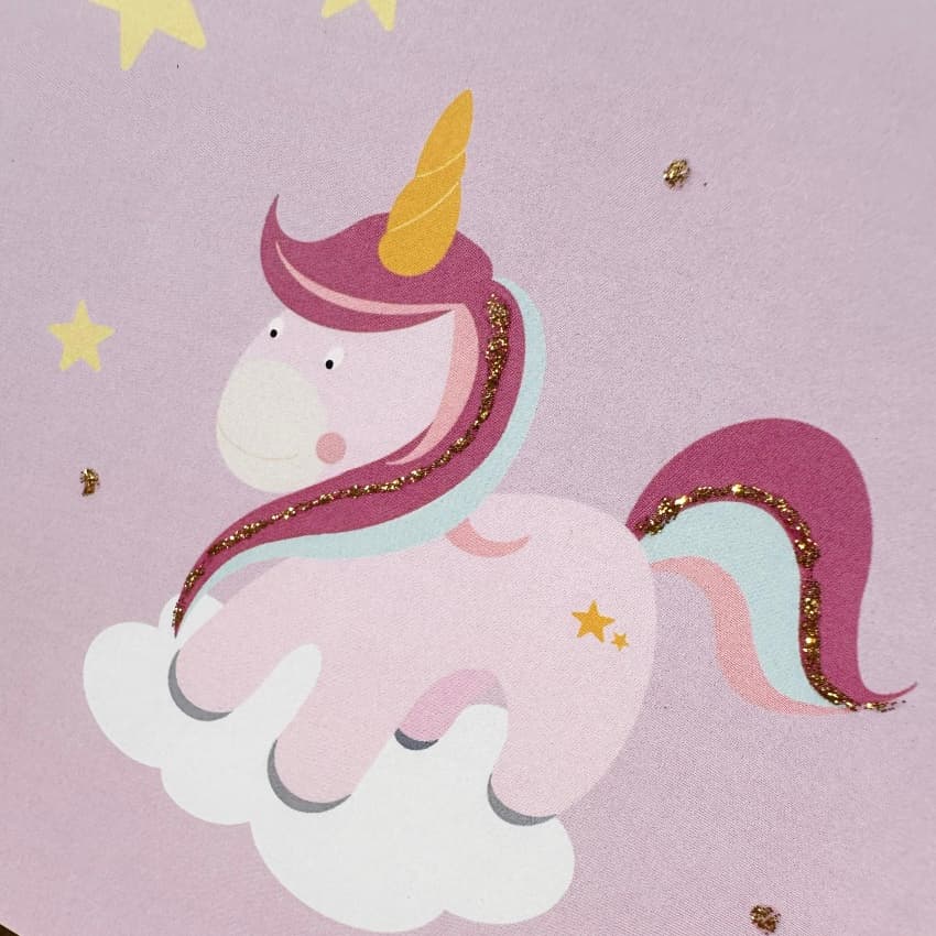 Pochette 5 invitations anniversaire - Licorne (avec enveloppes) - vue 5
