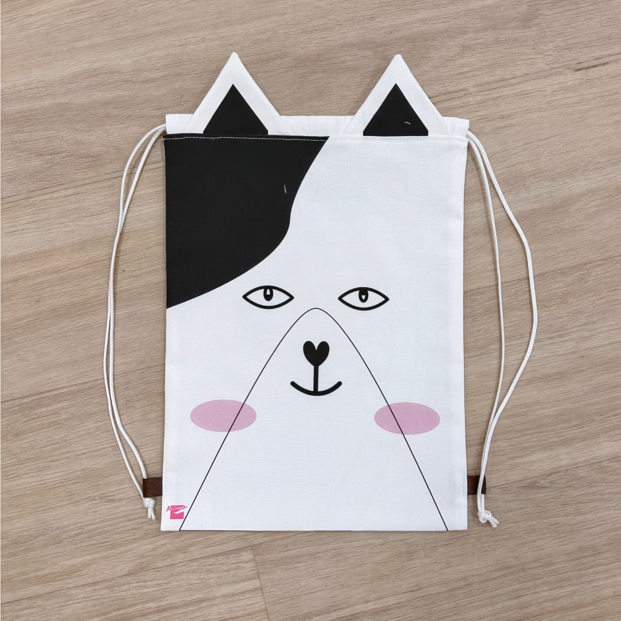 Sac à dos animaux en tissu - koala (avec liens coulissants) - vue 3