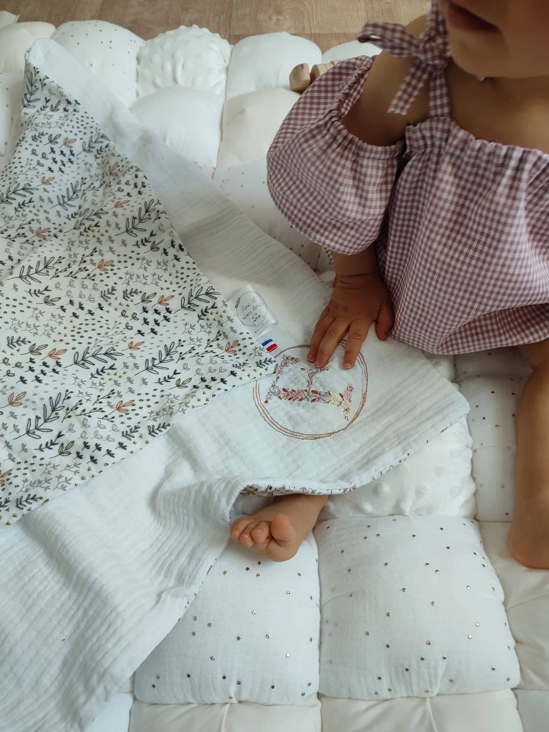 Lange bébé personnalisé sur-mesure