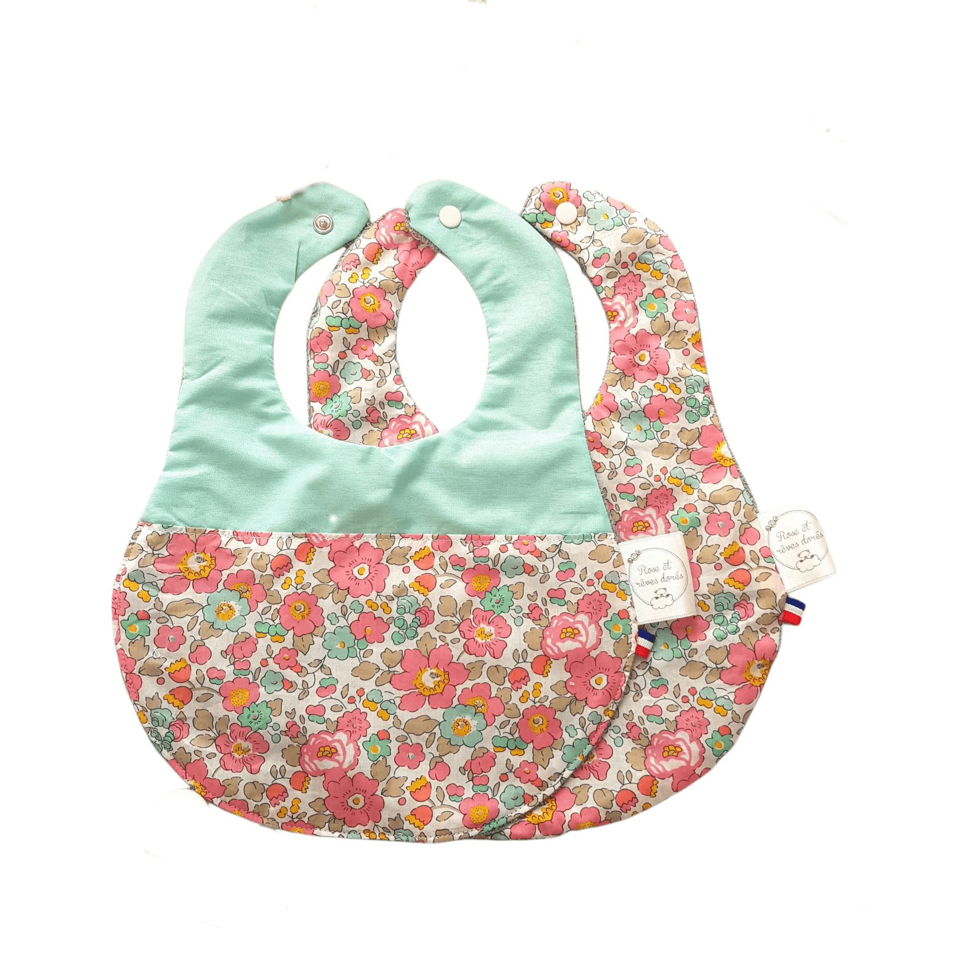 Duo de bavoirs pour bébé collection Berlingot
