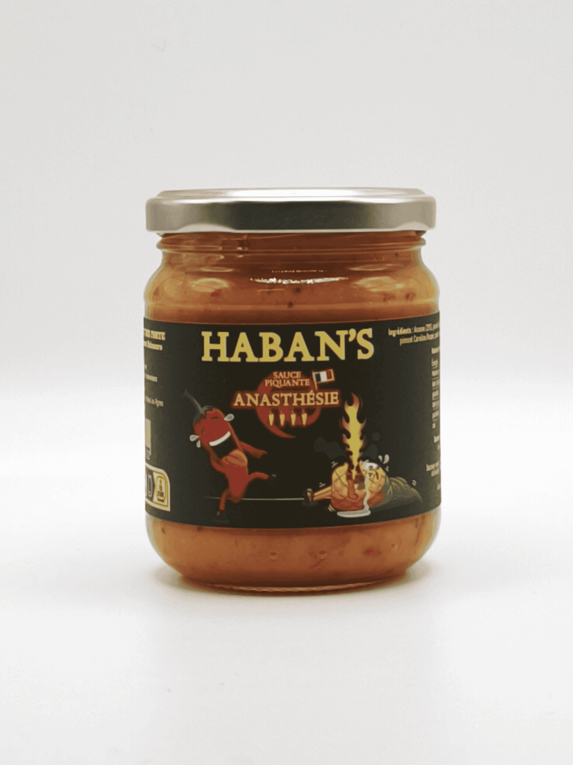 ANASTHESIE 200g – Sauce Piquante Artisanale à l’Ananas, Habanero et Carolina Reaper