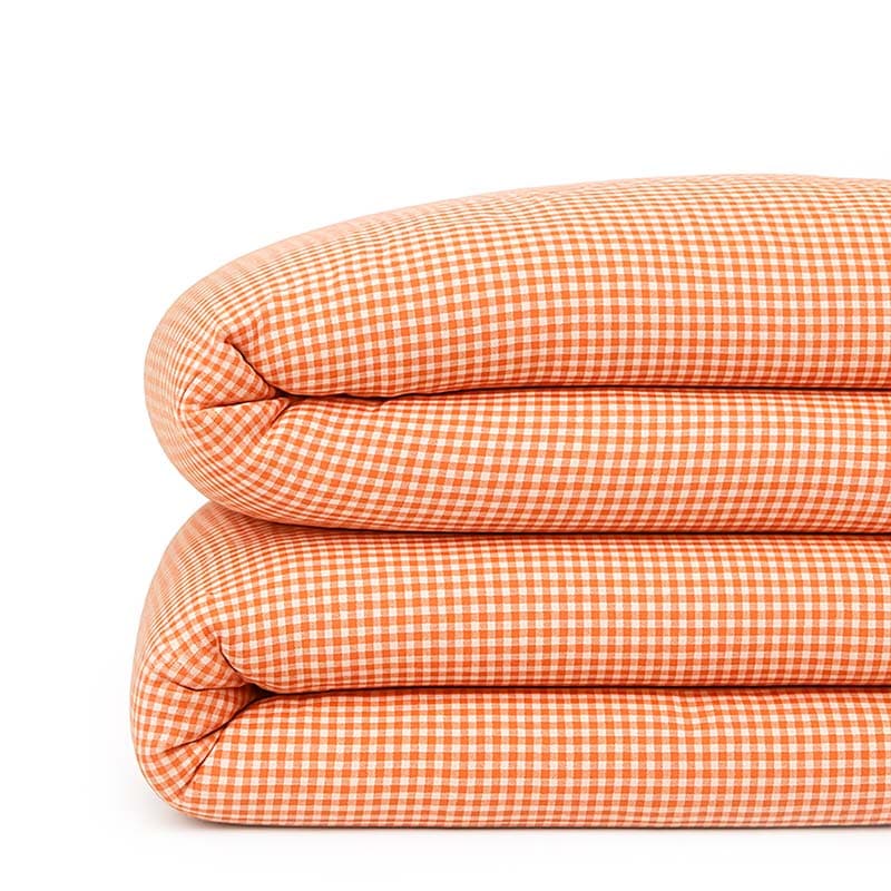 Housse de Couette en Coton Bio Vichy