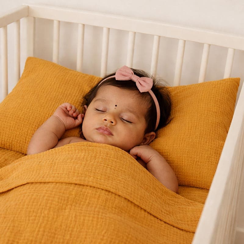 drap plat 80x110 coton bio honey bébé enfant