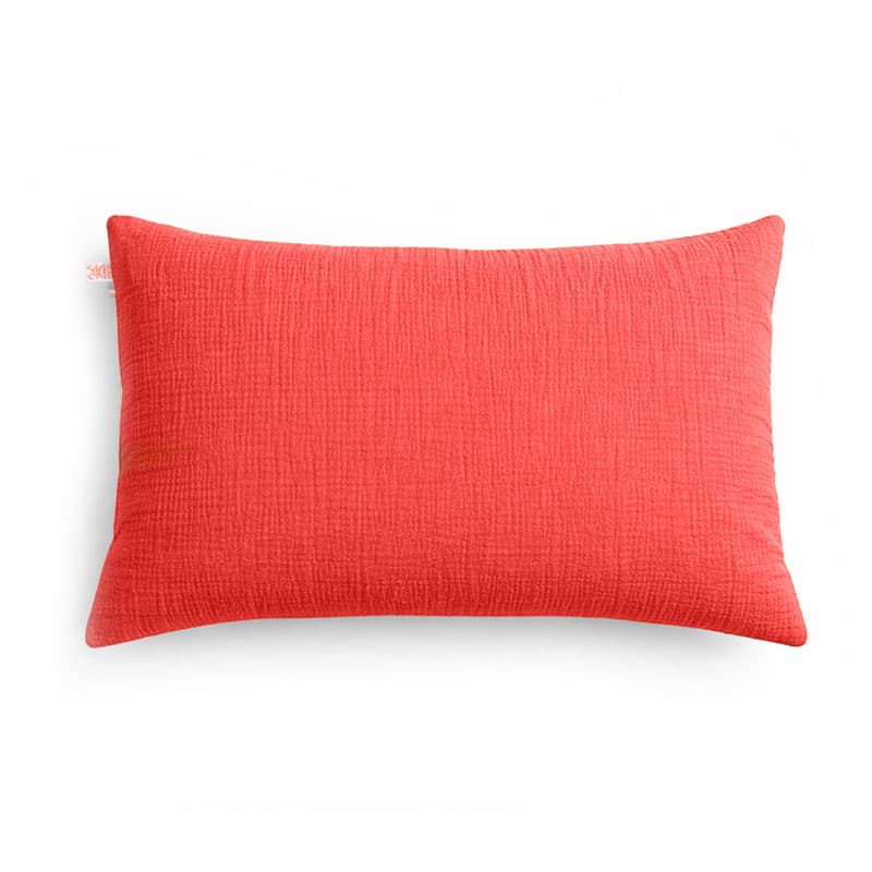 Taie d'Oreiller en Coton Bio Fraise