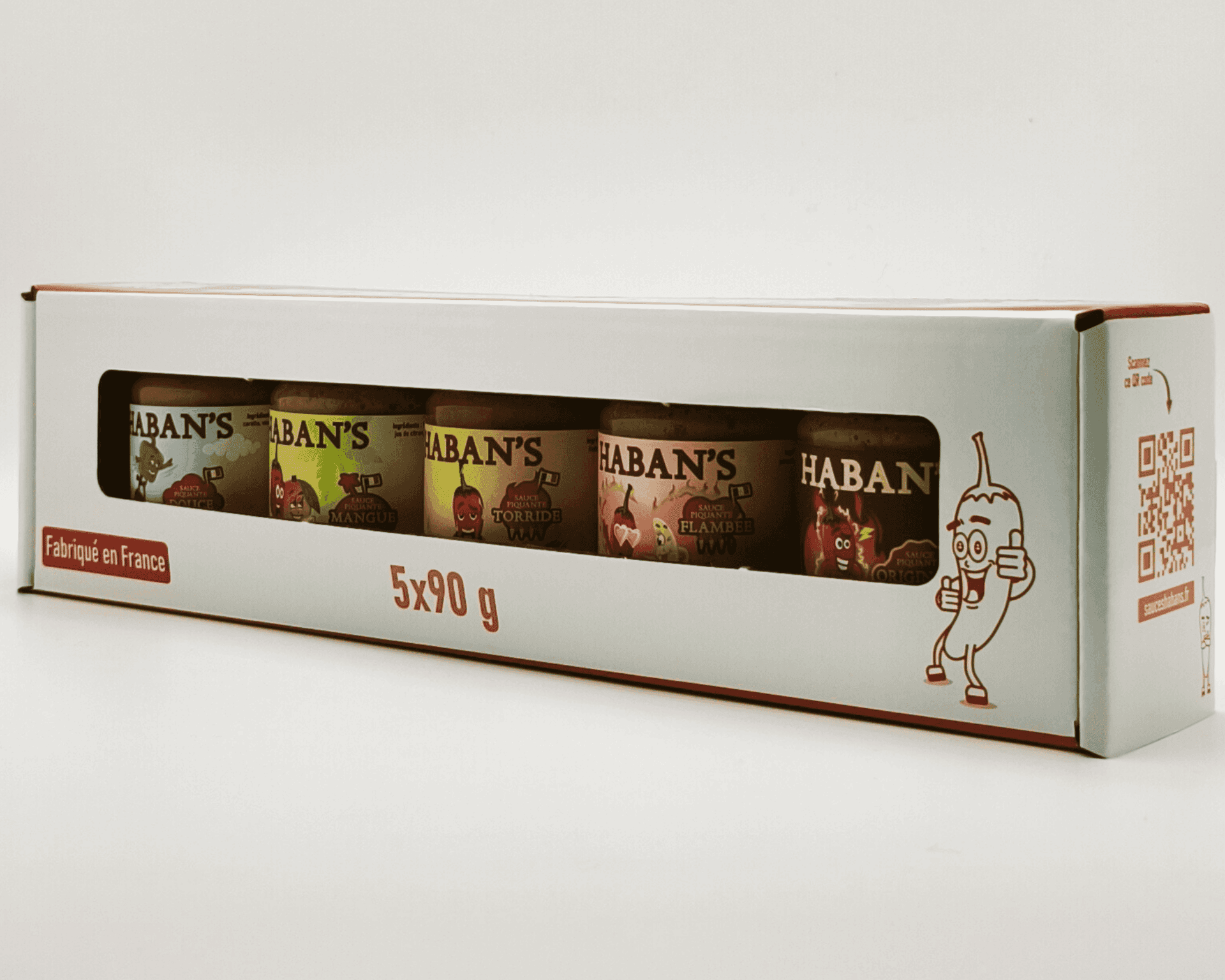 Pack Découverte Haban’s – 5 Sauces Piquantes Artisanales - vue 3