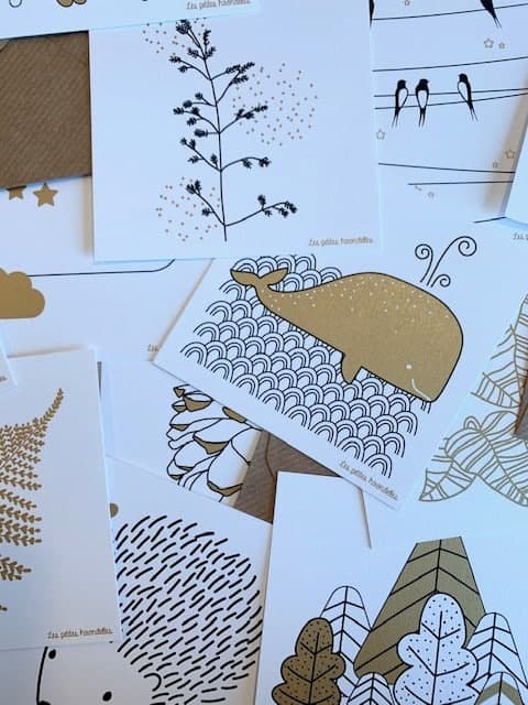 Carte & enveloppe - Merci - vue 5