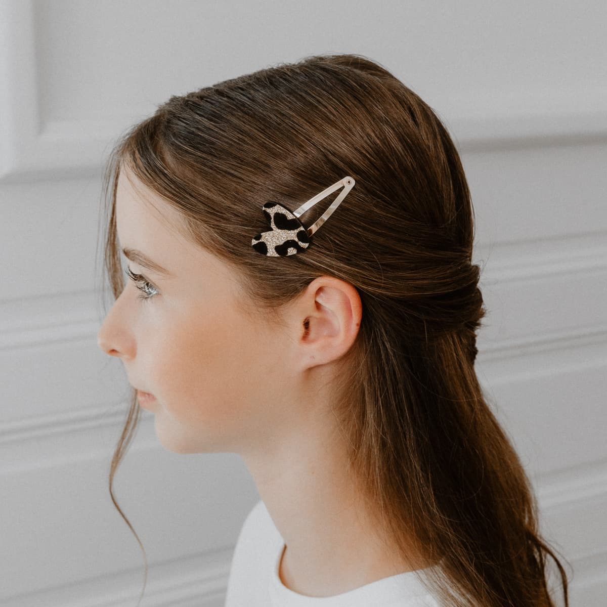 Barrettes doubles - Coeurs - vue 6