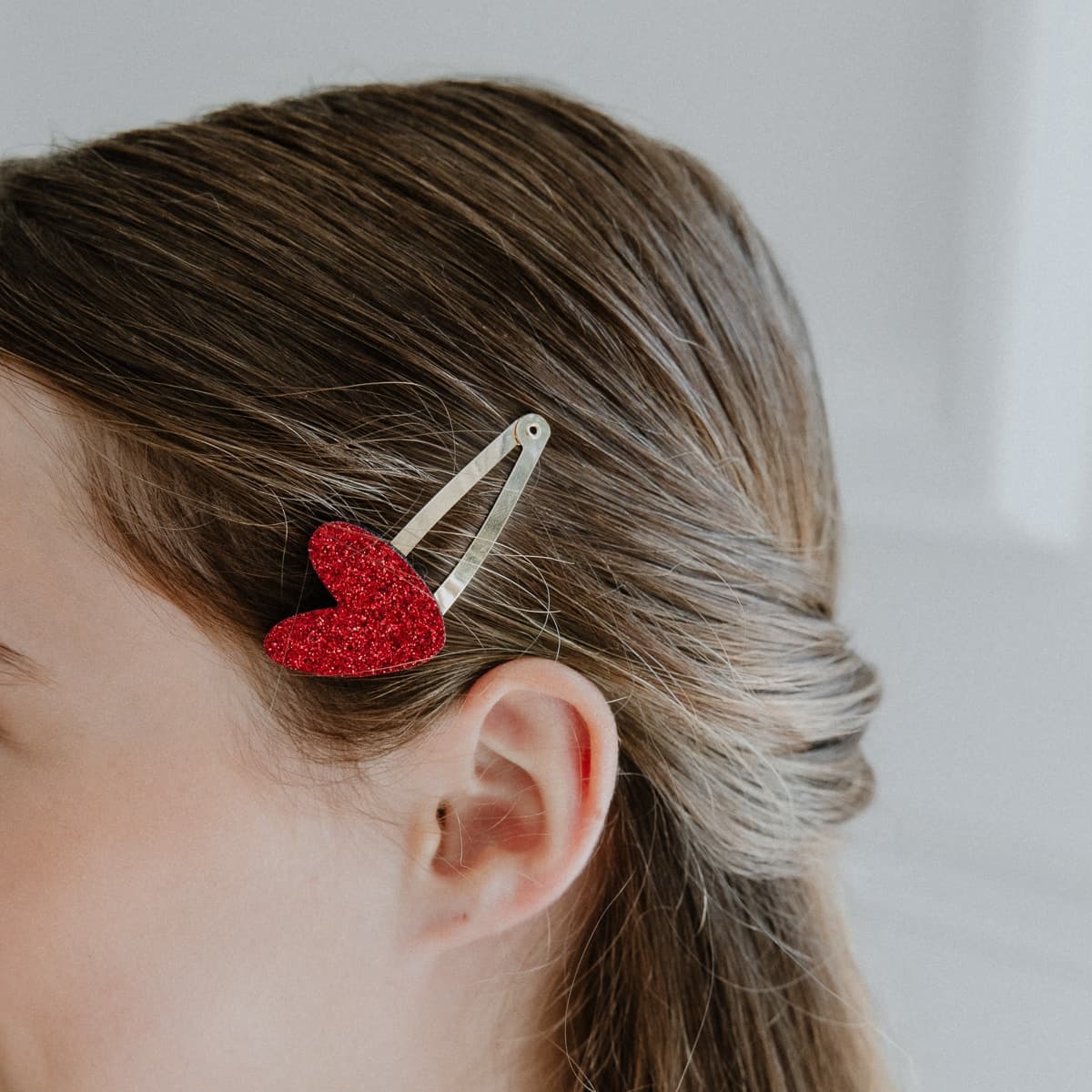 Barrettes doubles - Coeurs - vue 10