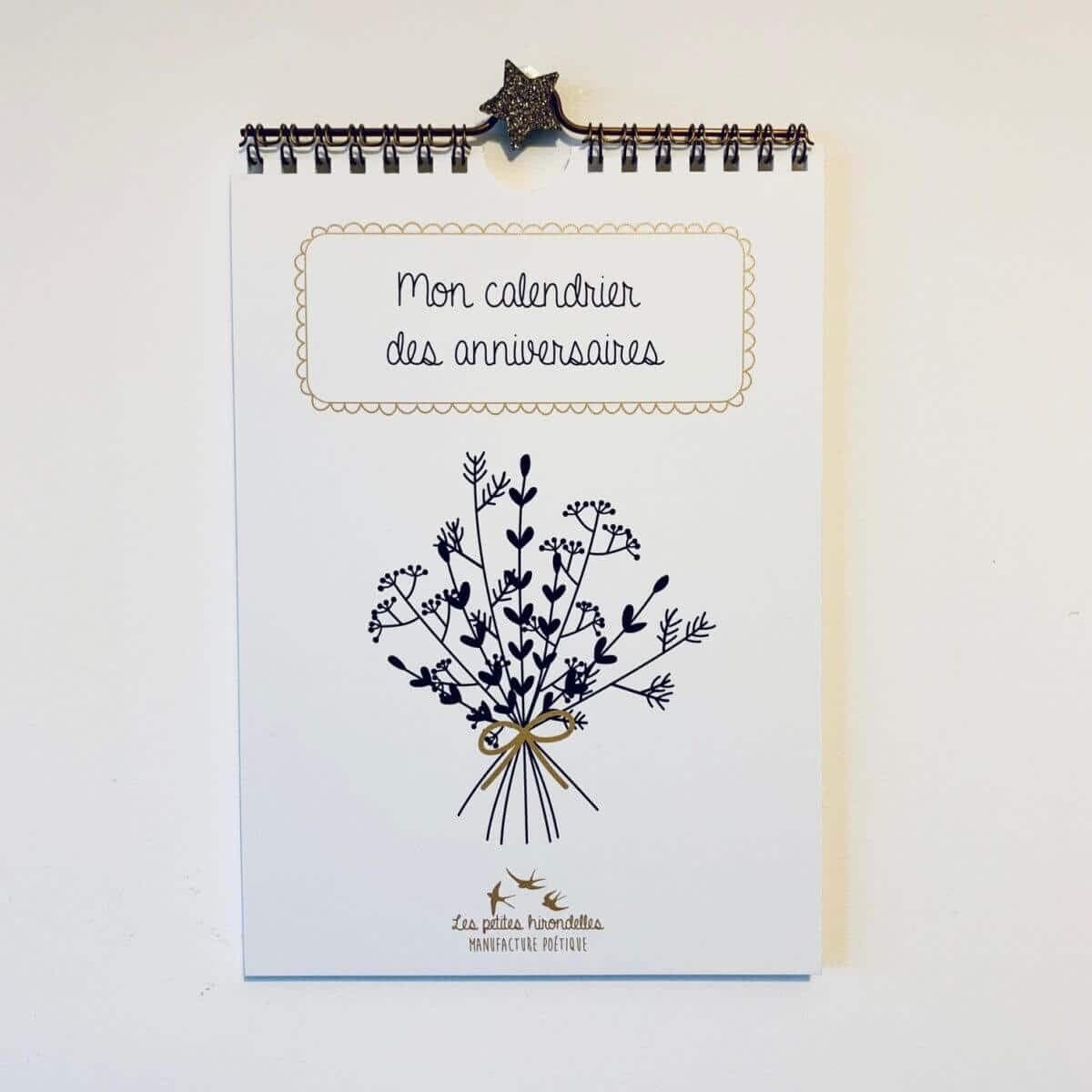 Calendrier des Anniversaires Botanique - vue 7
