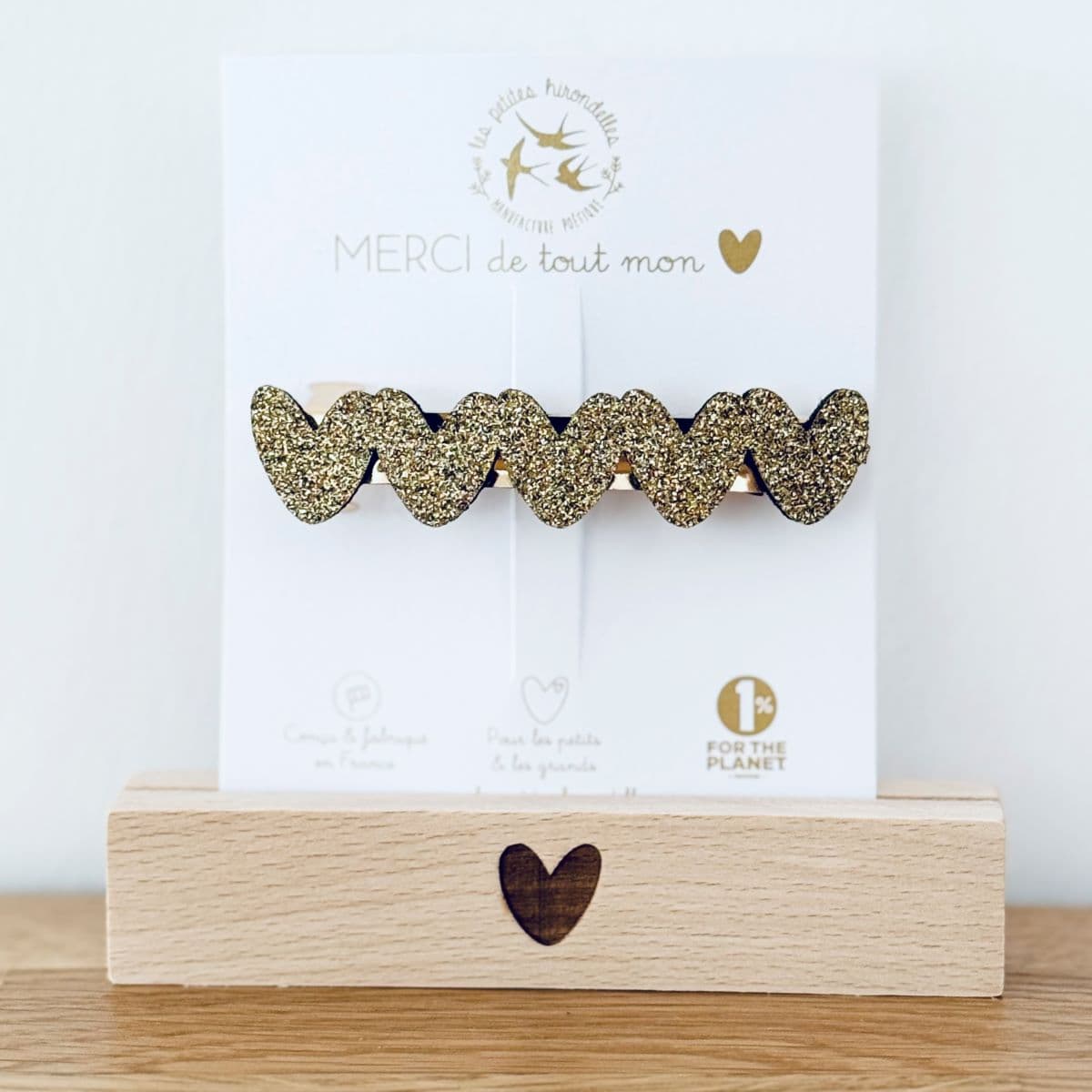 Merci de tout mon cœur - Petites attentions pailletées - vue 5