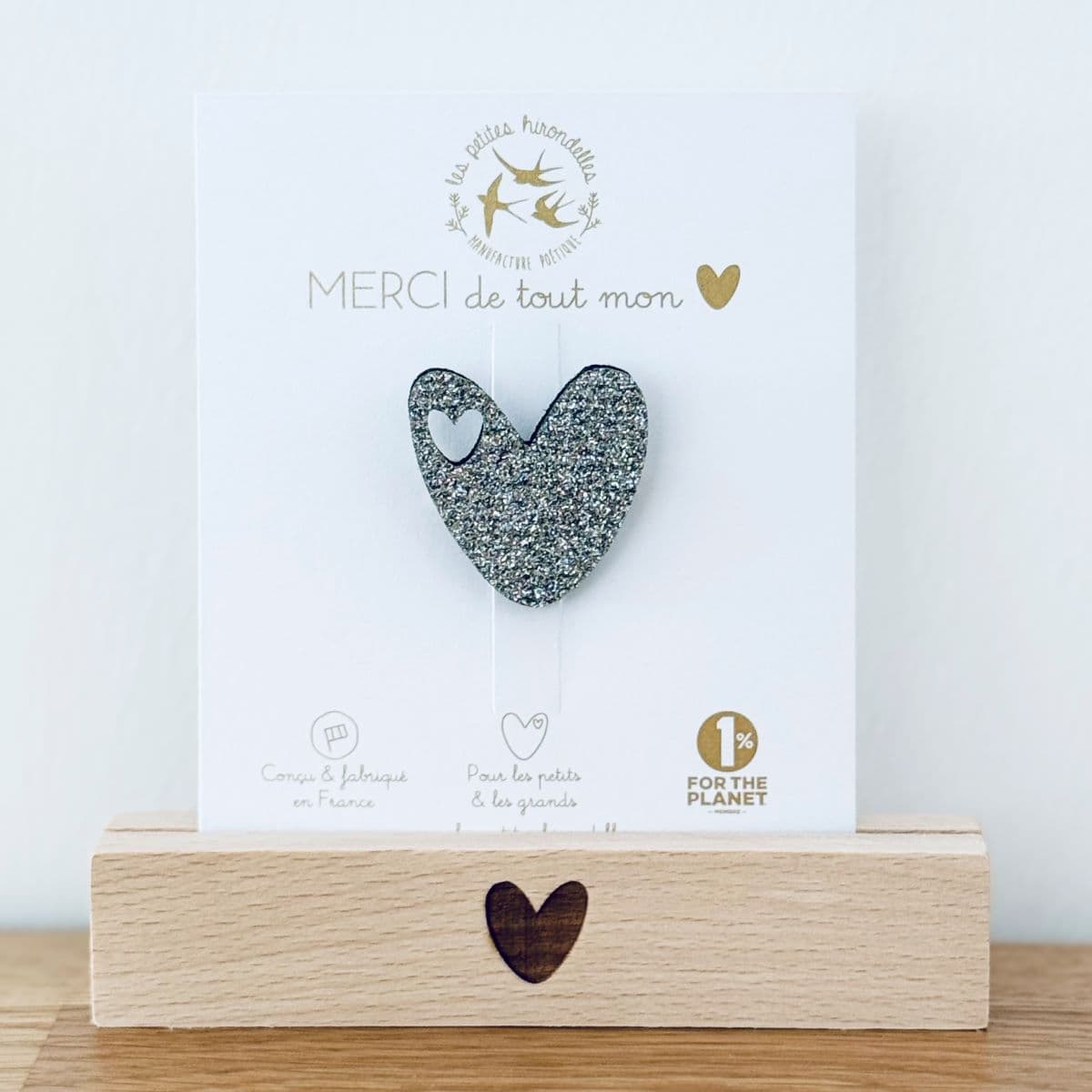 Merci de tout mon cœur - Petites attentions pailletées - vue 9
