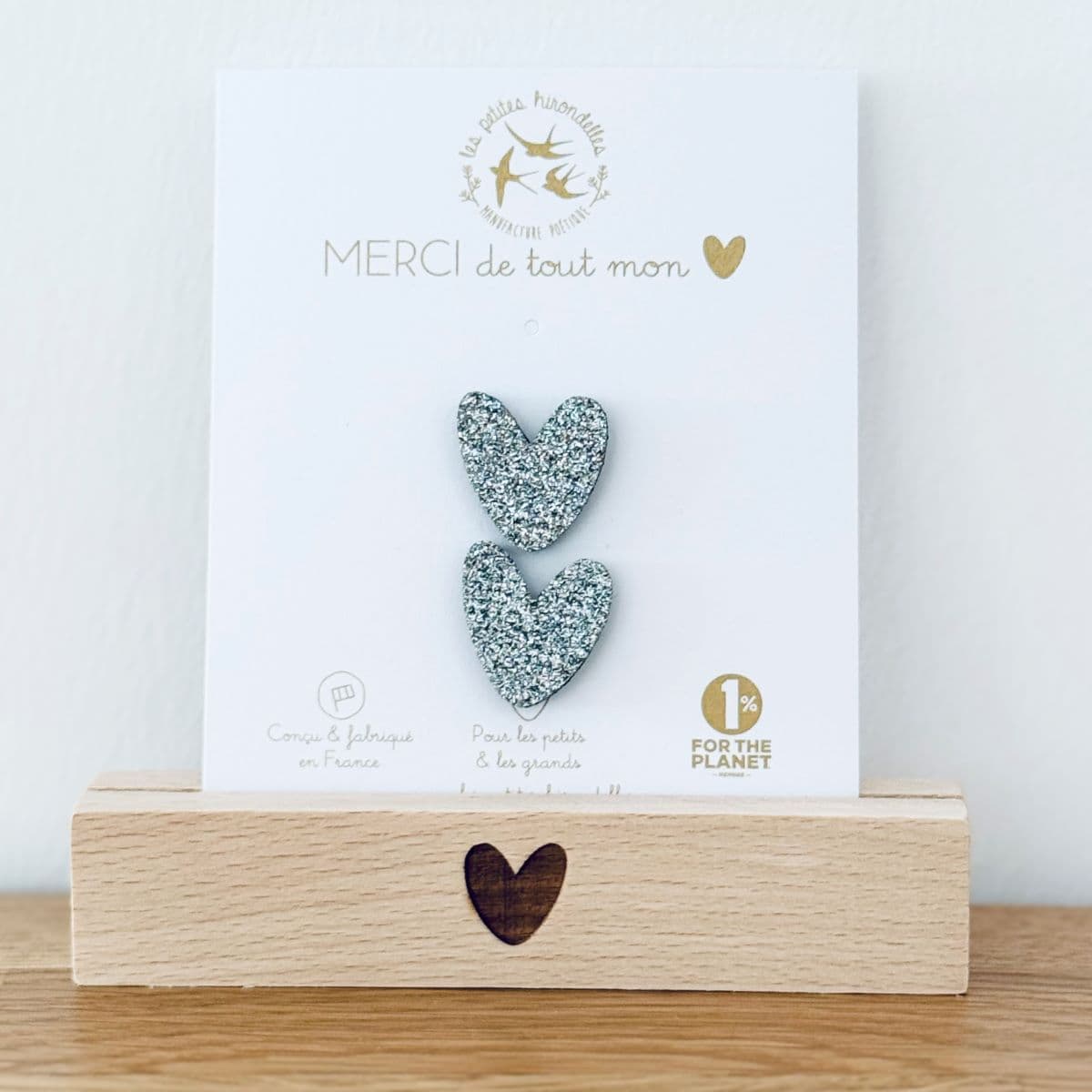 Merci de tout mon cœur - Petites attentions pailletées - vue 15