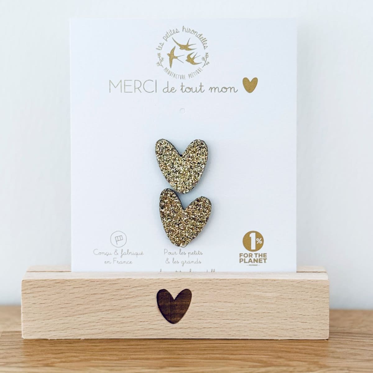Merci de tout mon cœur - Petites attentions pailletées - vue 16