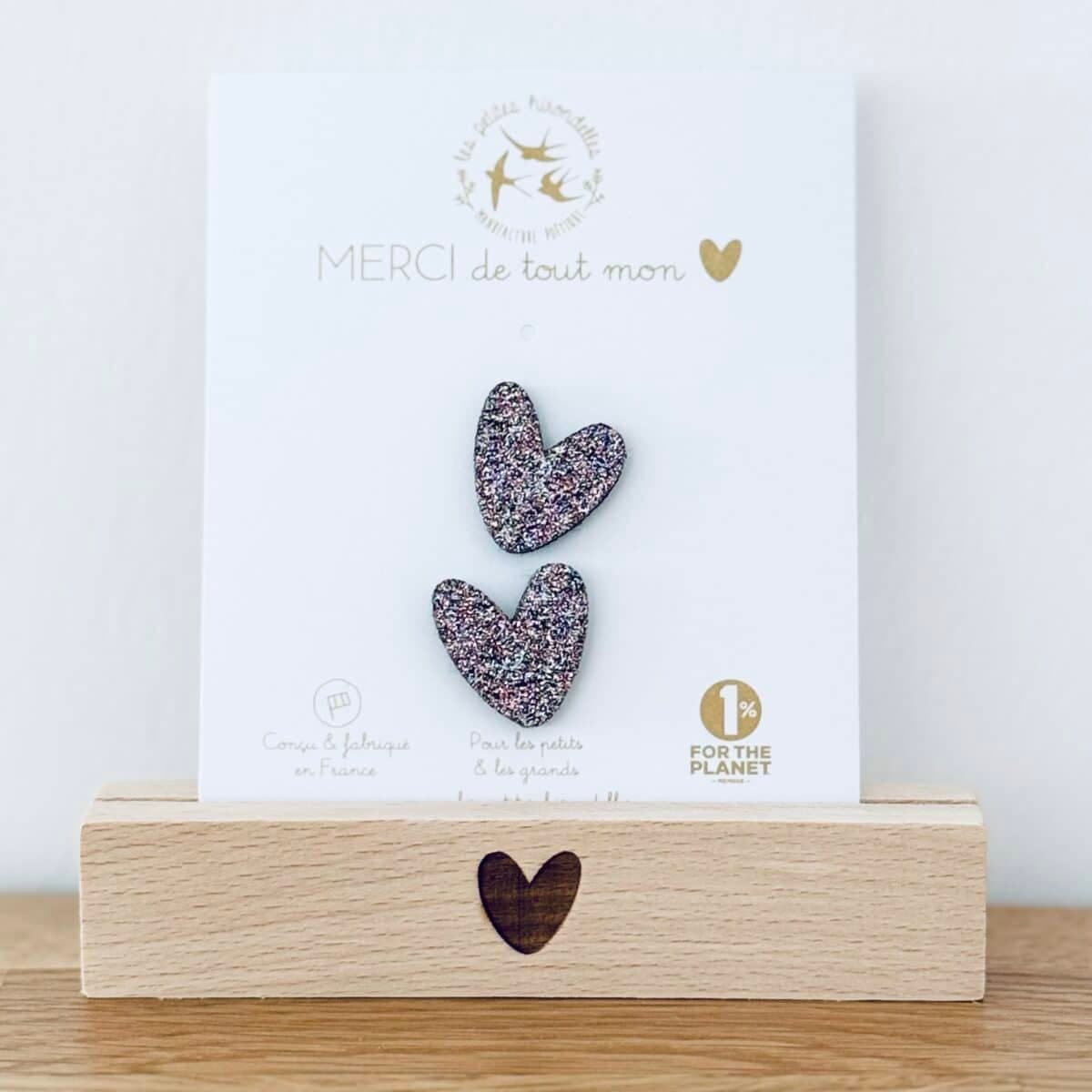 Merci de tout mon cœur - Petites attentions pailletées - vue 19