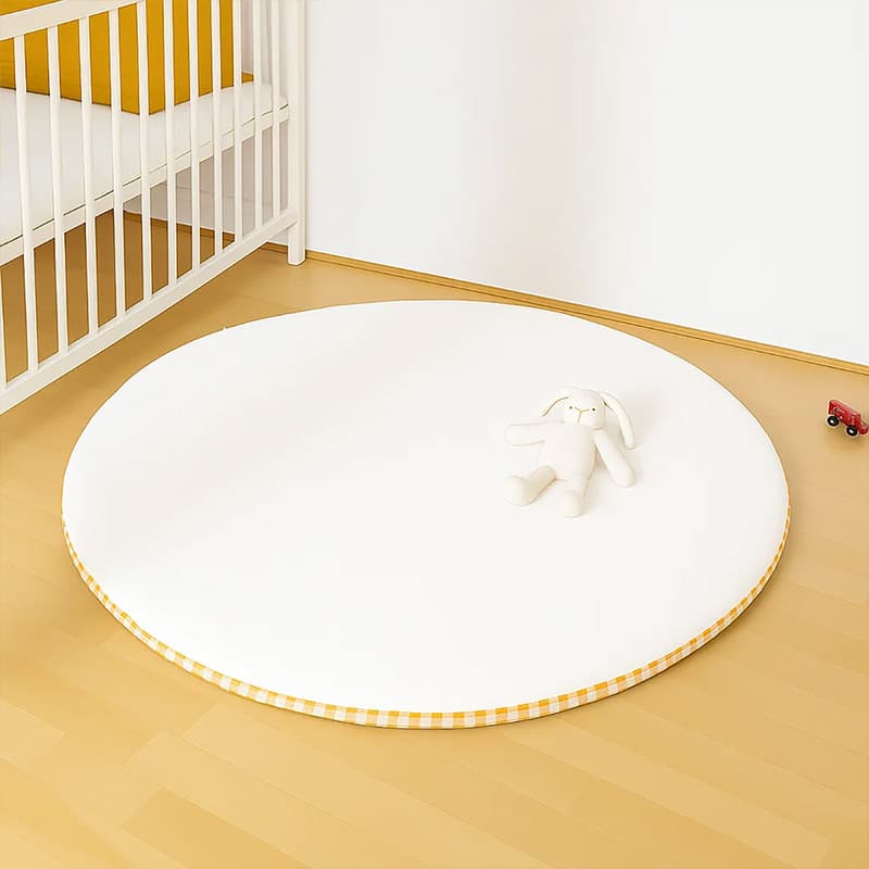 Tapis d'Eveil en Coton Bio Blanc - vue 4