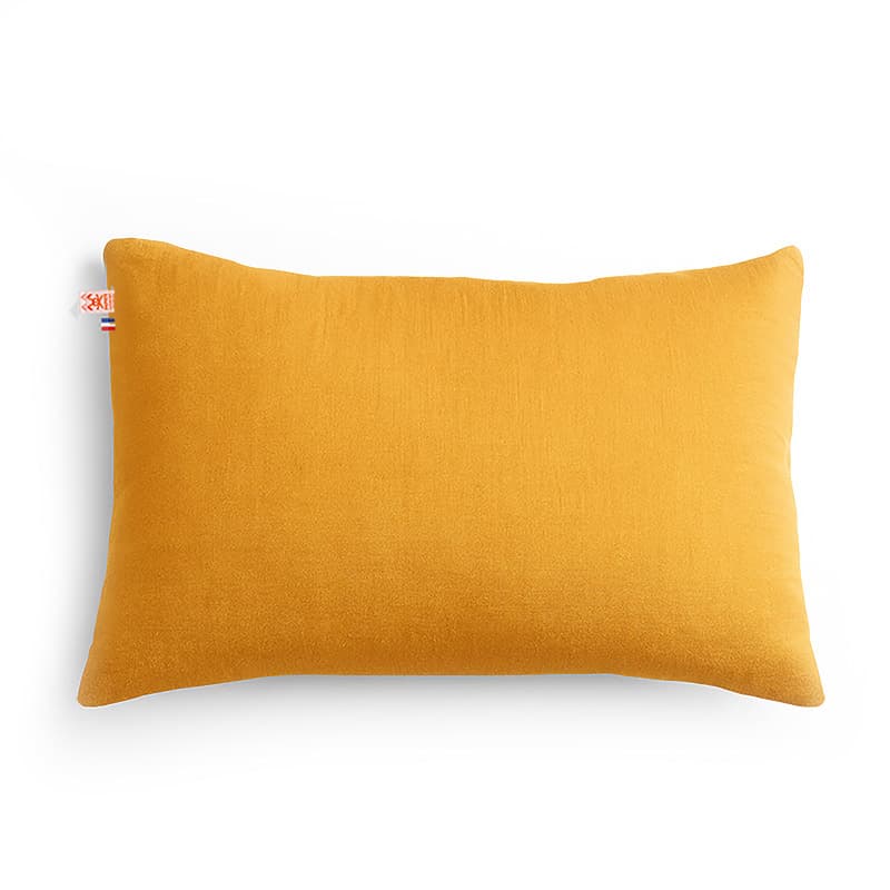 Coussin Rectangle en Coton Bio Honey - vue 1