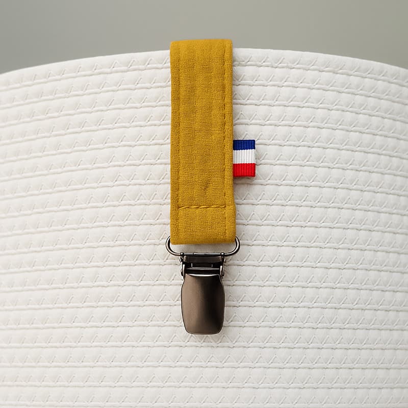 Attache Tétine en Coton Bio Honey - vue 3