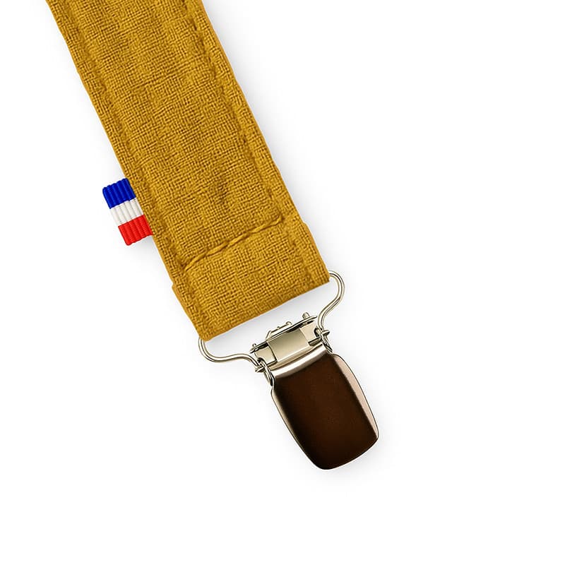 Attache Tétine en Coton Bio Honey - vue 1