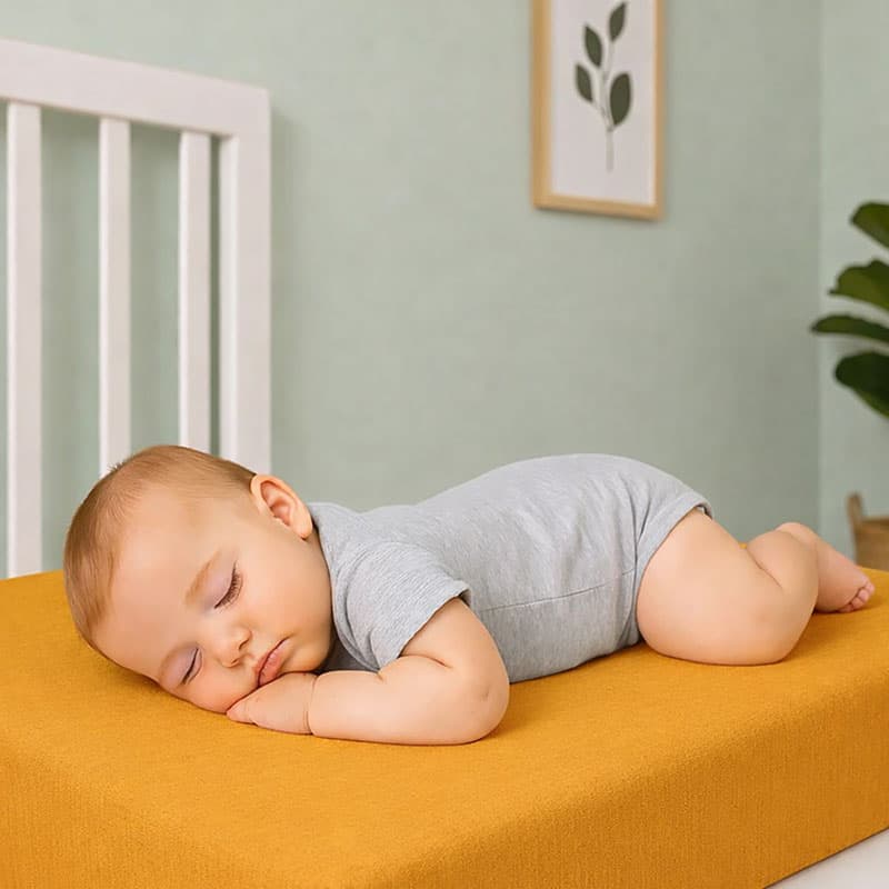 Drap Housse en Coton Bio Honey - vue 4