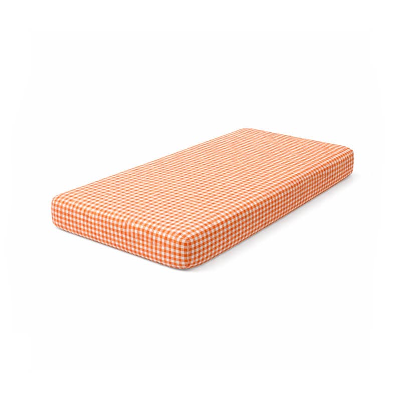 Drap Housse en Coton Bio Vichy - vue 1