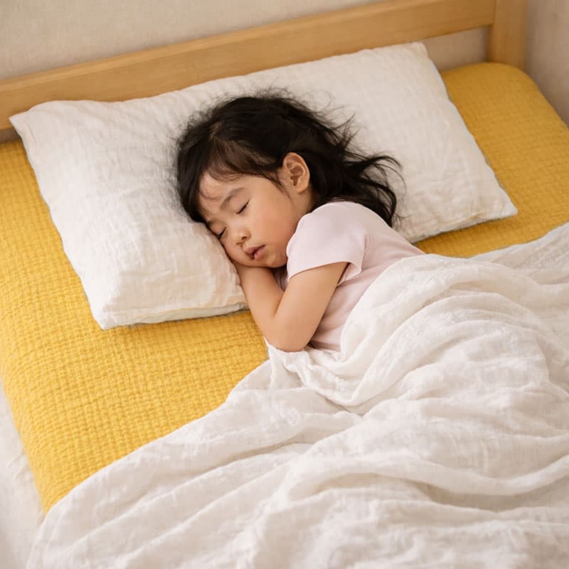 Drap Housse en Coton Bio Honey - vue 2